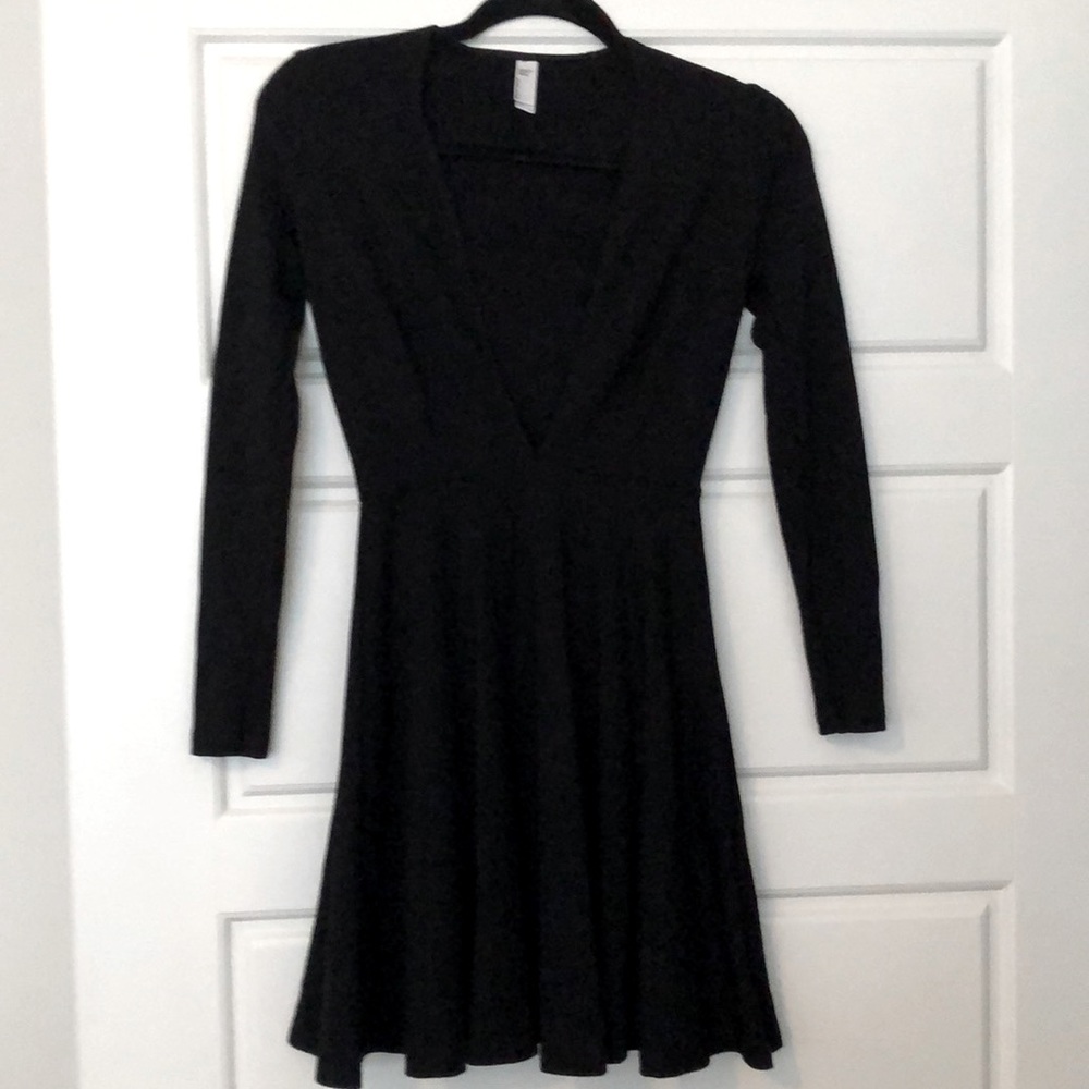 American Apparel black dress